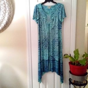 One World Stud Embroidery Dress